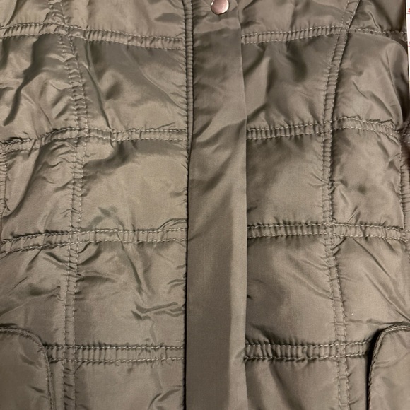 Sold on eBay NWOT LANE BRYANT Olive Green Women's Hooded Sweater - Picture 3 of 7